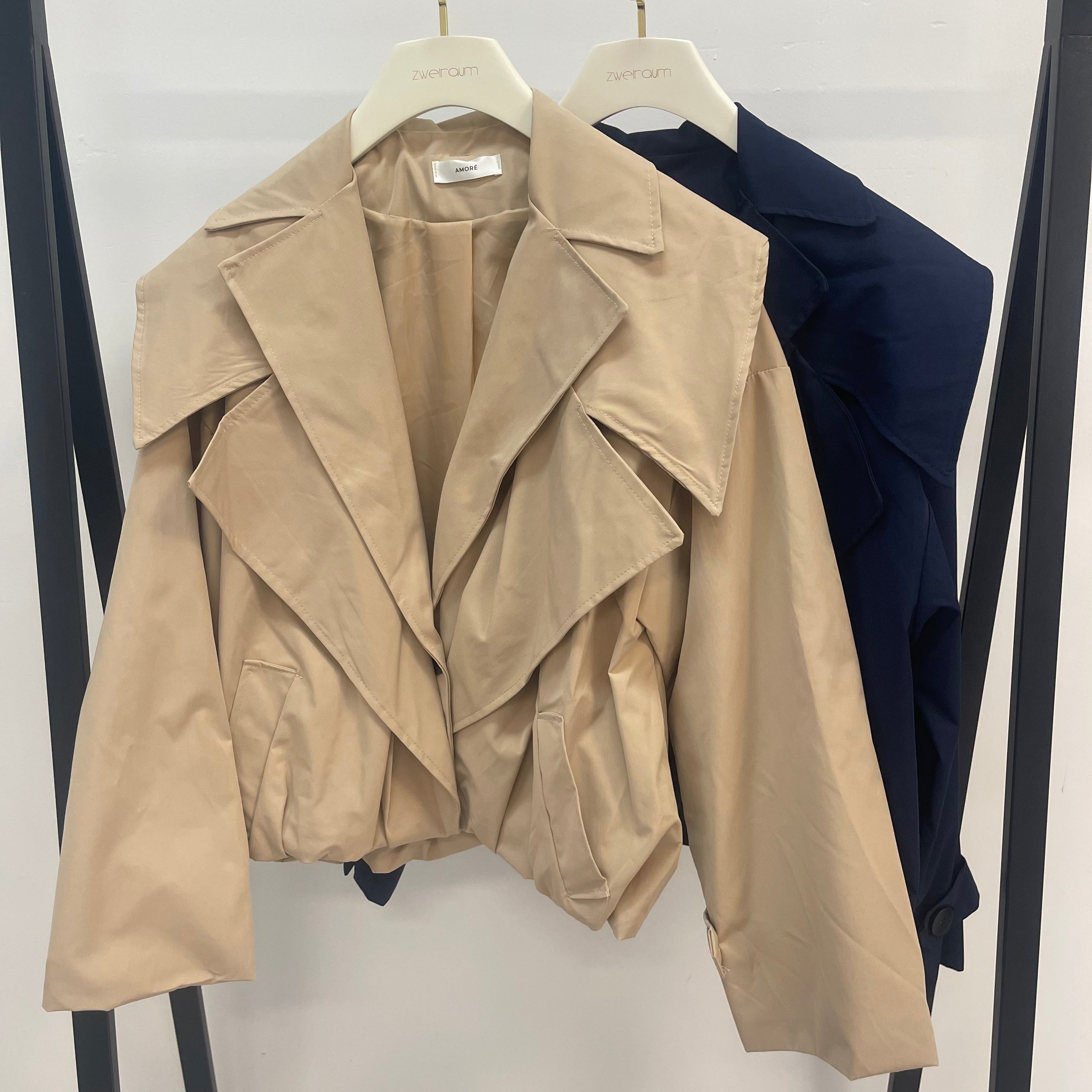 Trench Jacke Midi