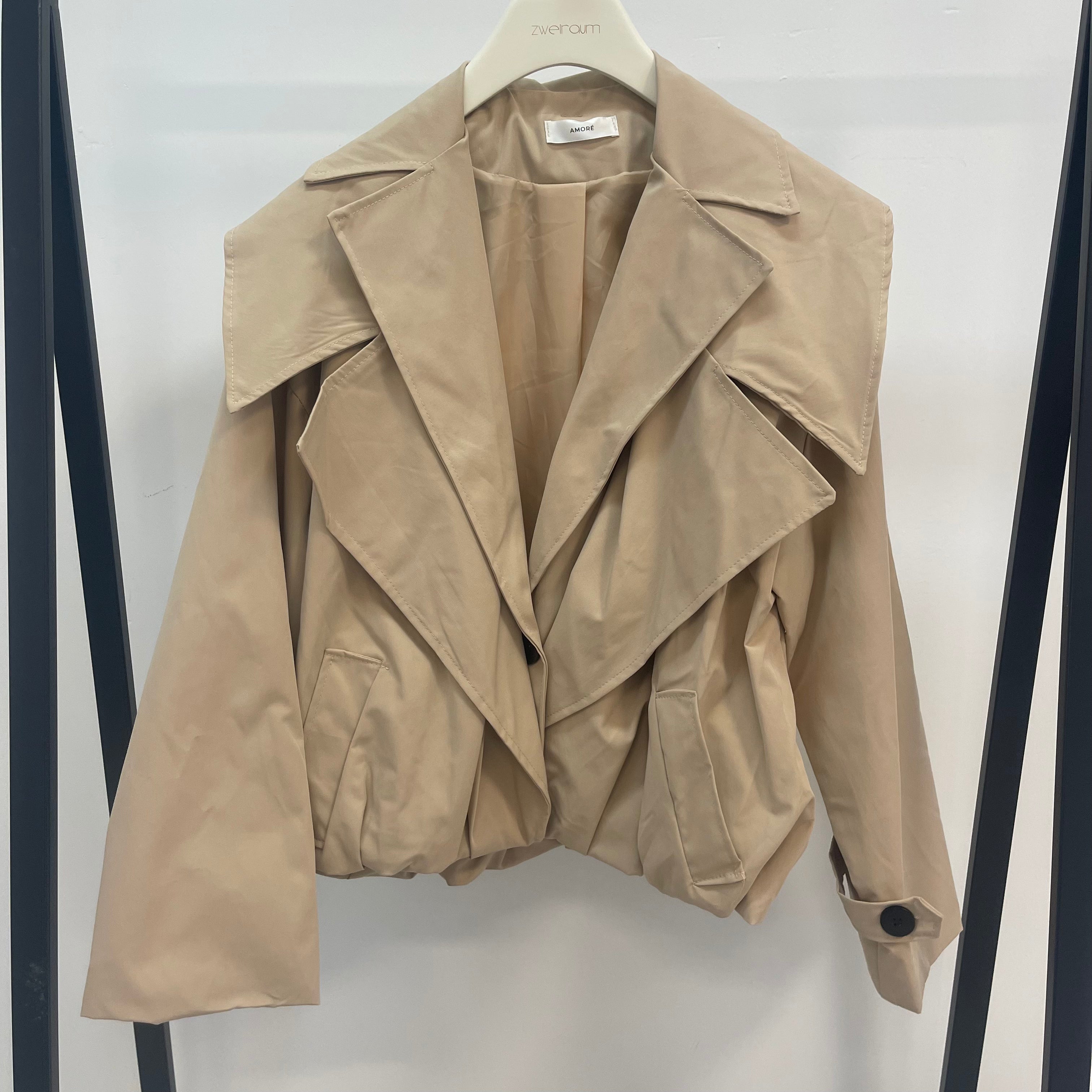 Trench Jacke Midi
