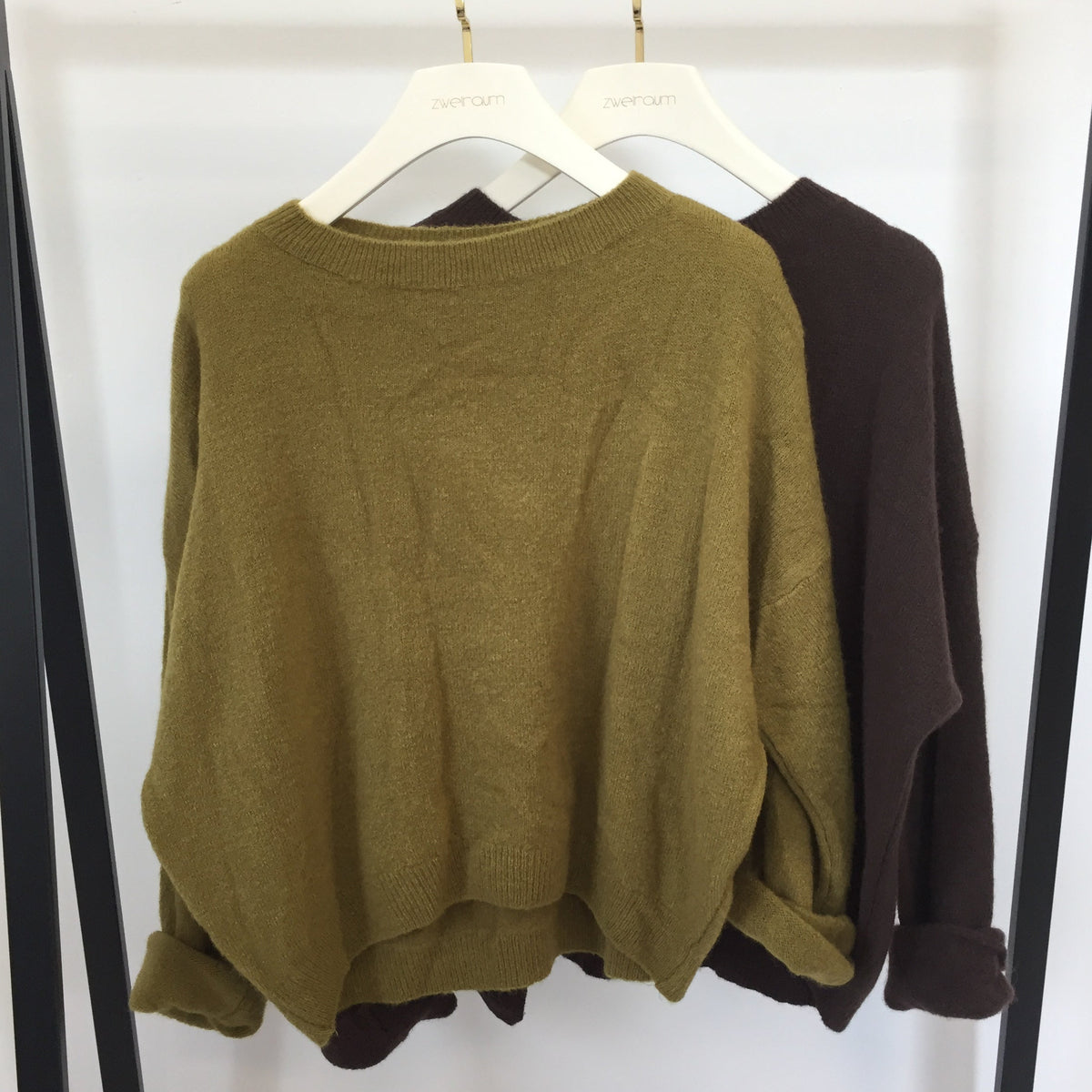 Midi Pulli Soft mit Umschlagarm