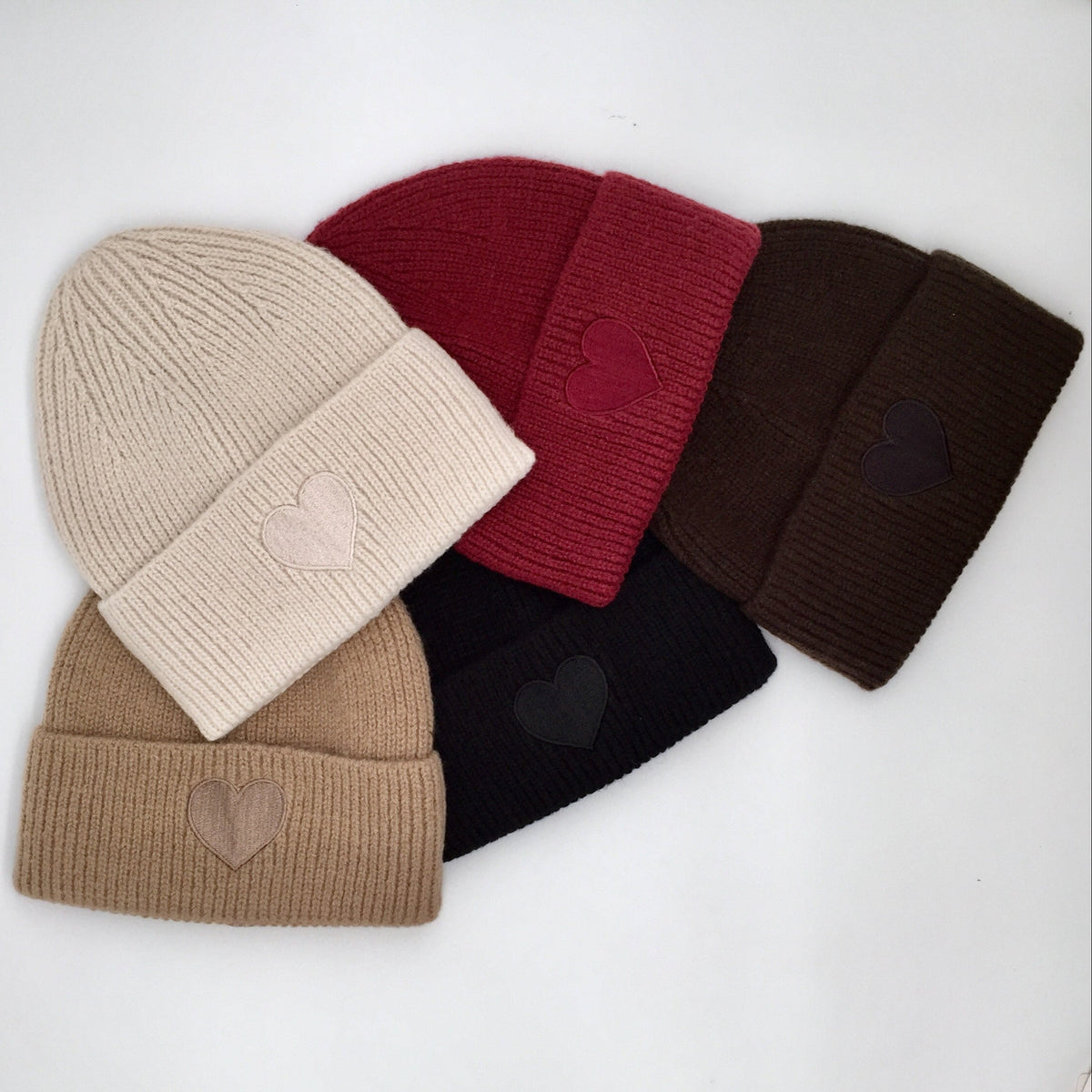 Cozy Beanie Big Heart
