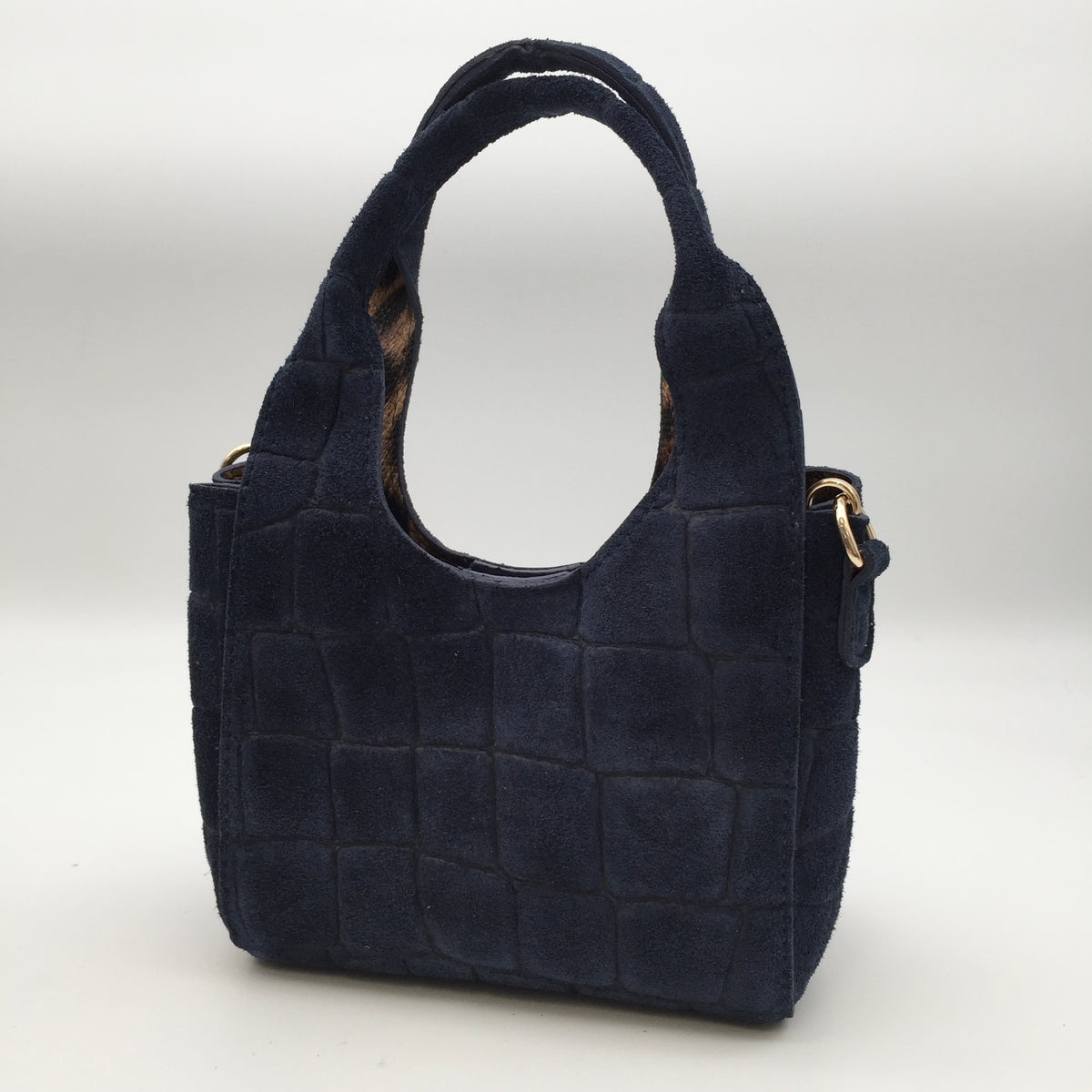 Tiny Kroko Tasche Wildleder