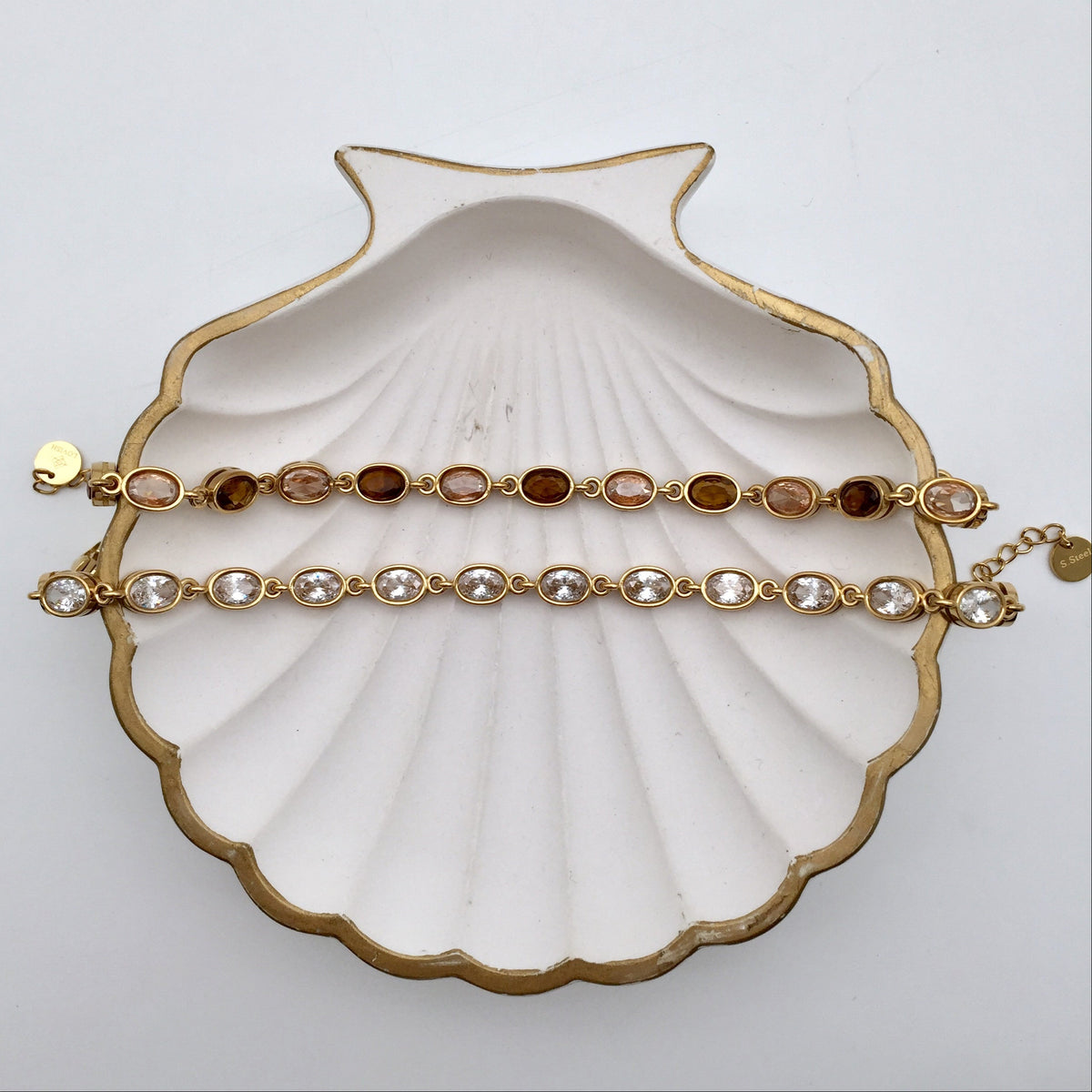 Armband Oval Stones