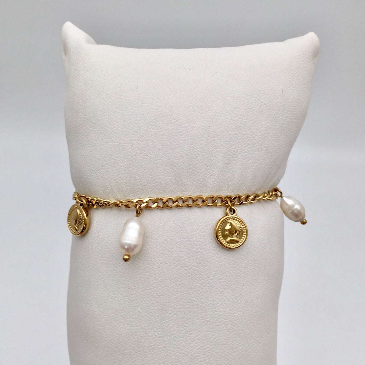 Armkette Charm Pearls