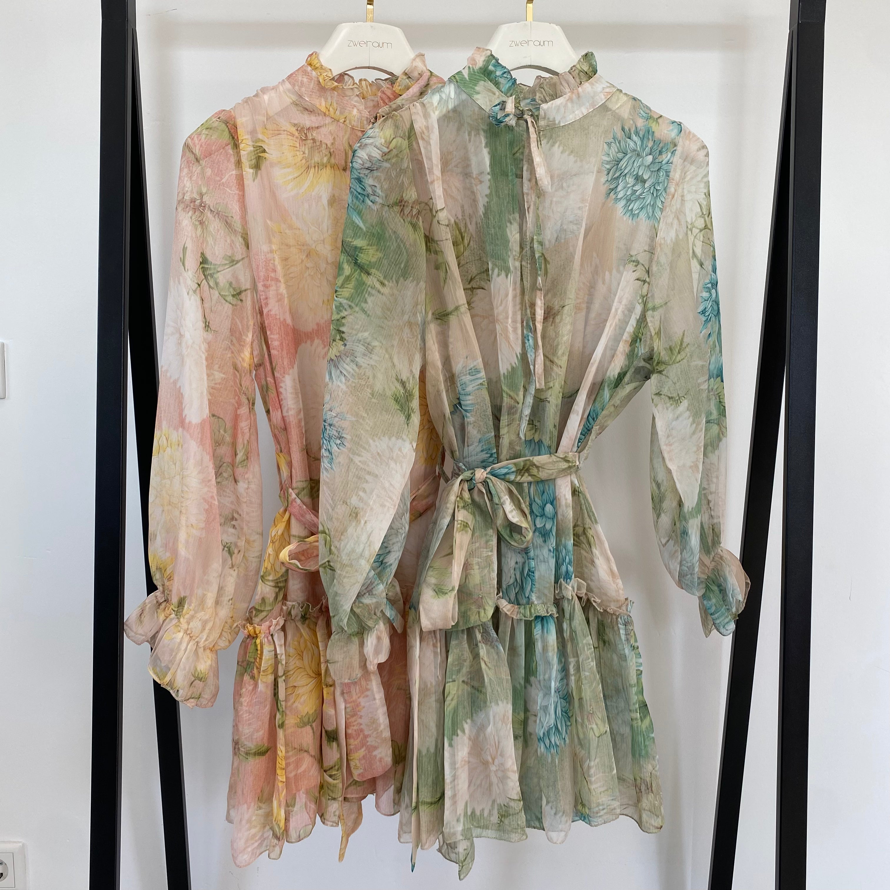 Mini Kleid Flower Print