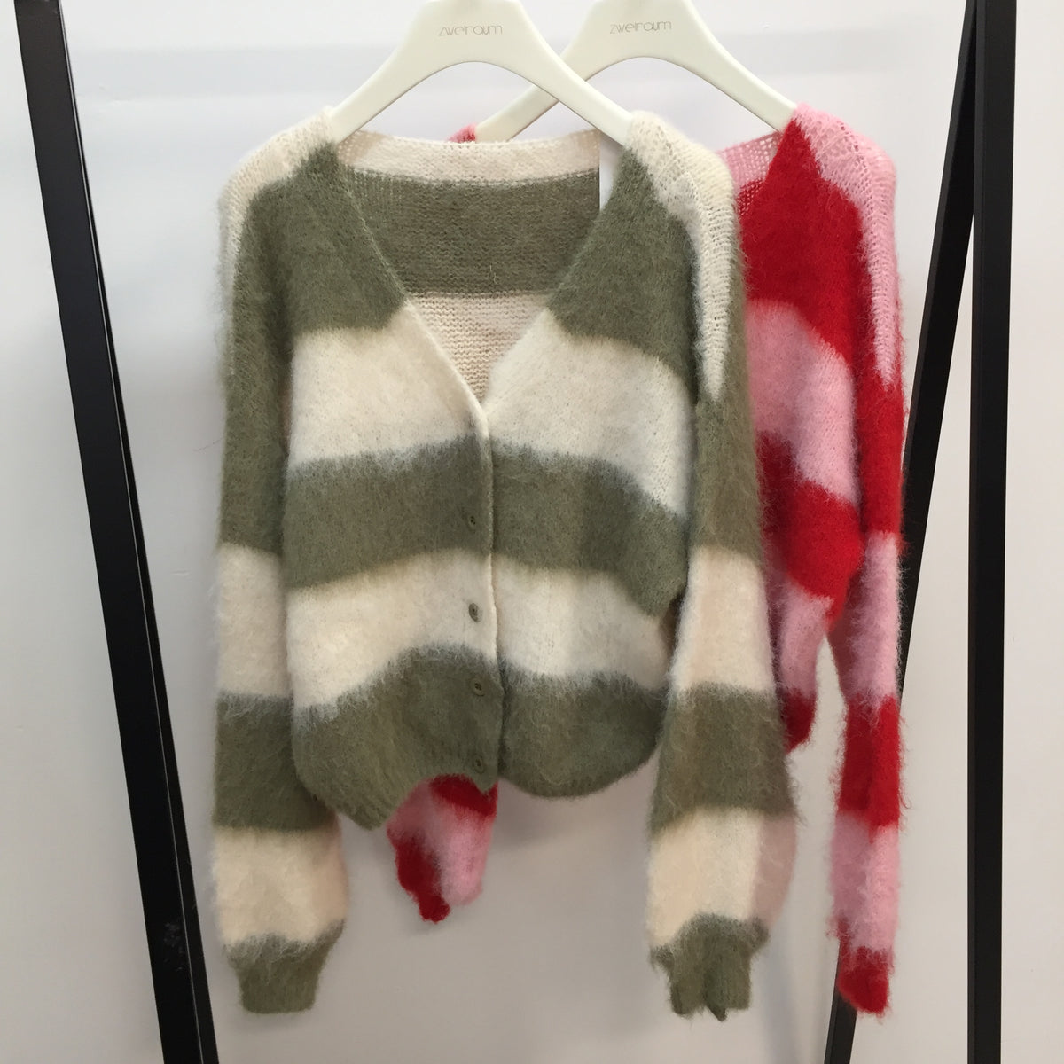 Colorful Cardigan Gestreift