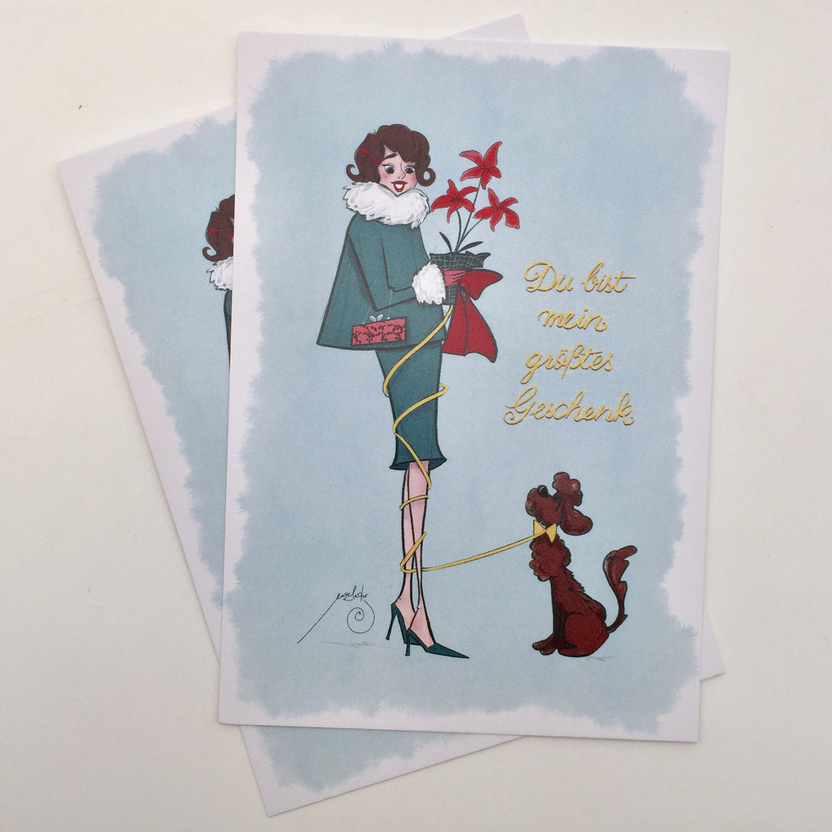 Postkarte mein größtes Geschenk