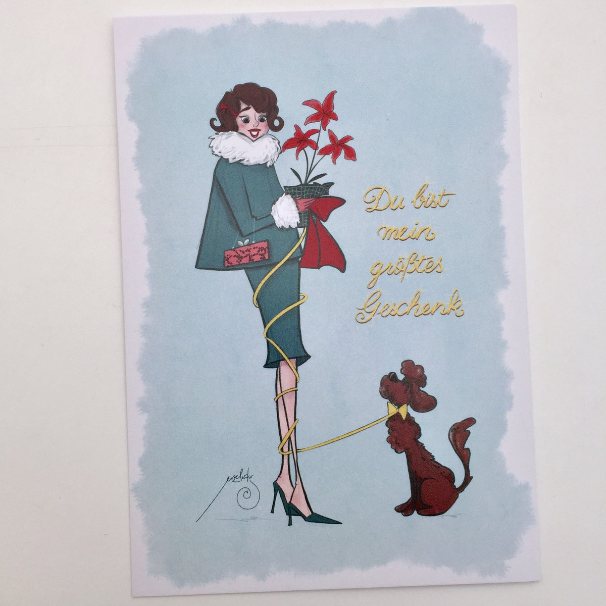 Postkarte mein größtes Geschenk