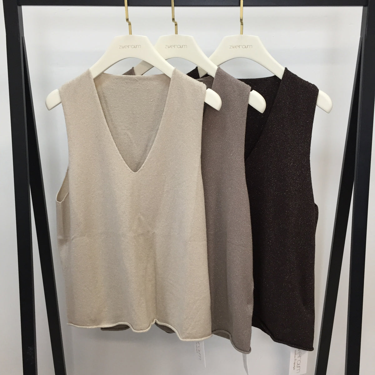 Glitter Top Wide Shoulder
