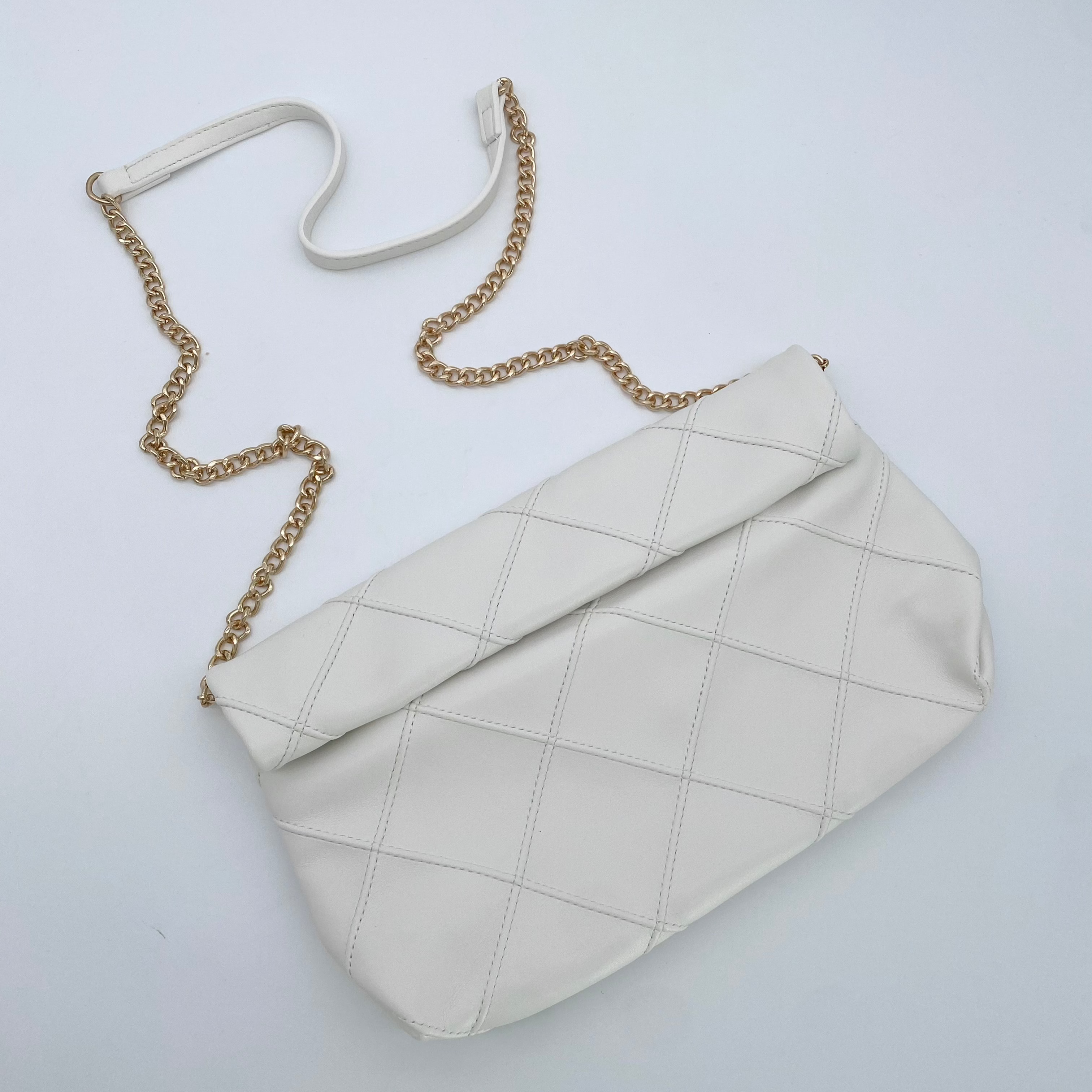 Tasche Clutch Stepped