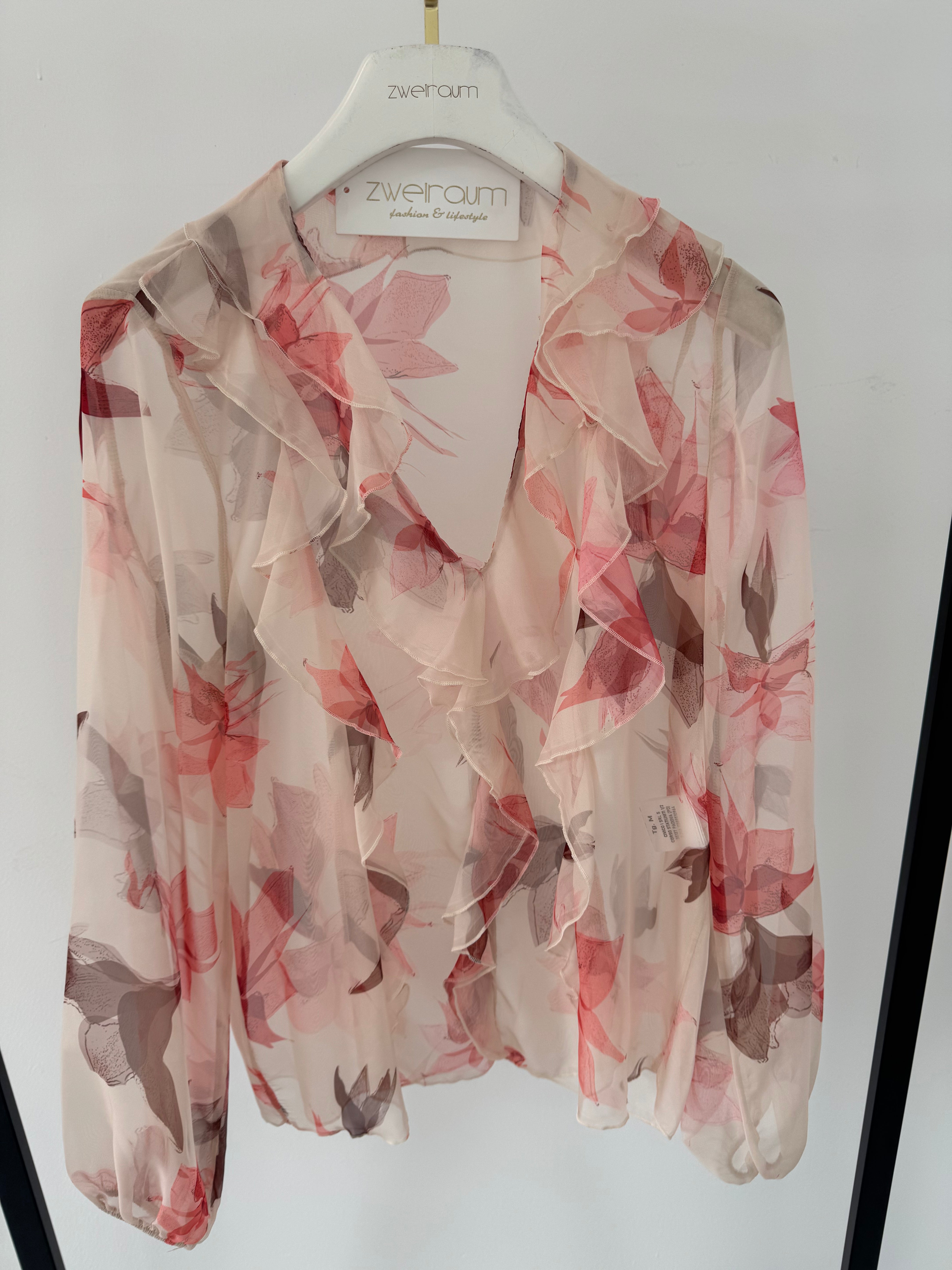 Light Bluse mit Blumen