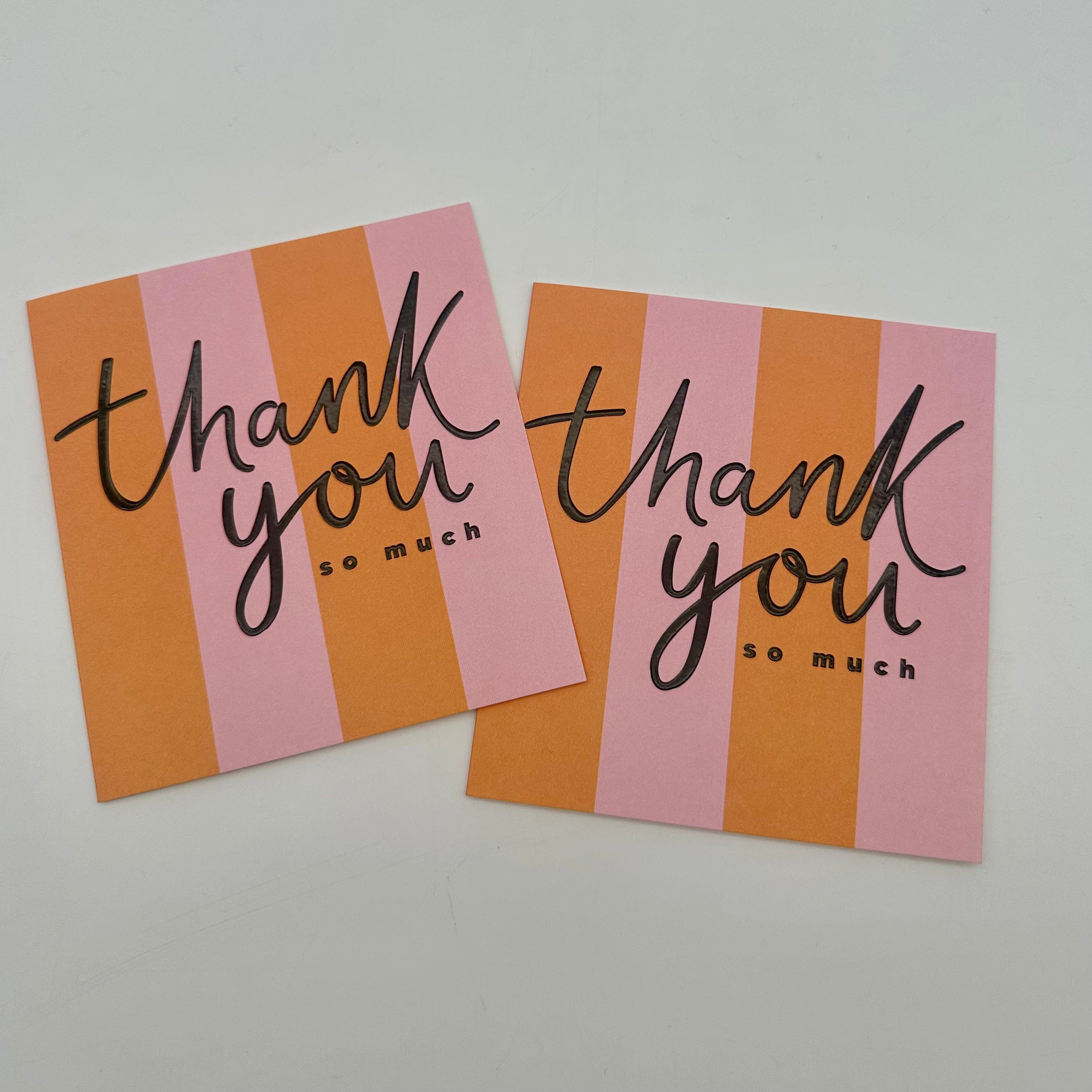 Doppelkarte Thank You