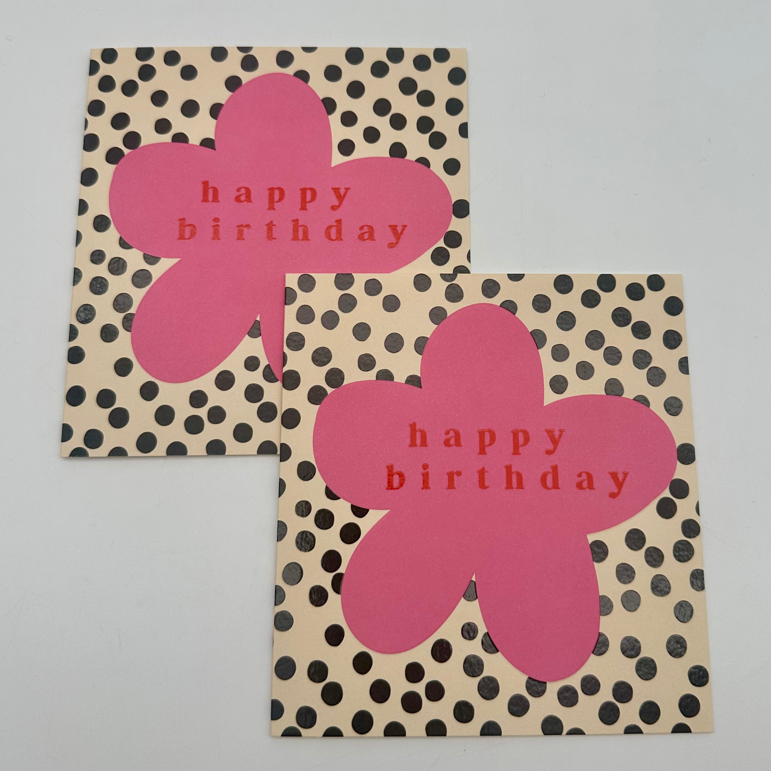 Doppelkarte Happy Birthday
