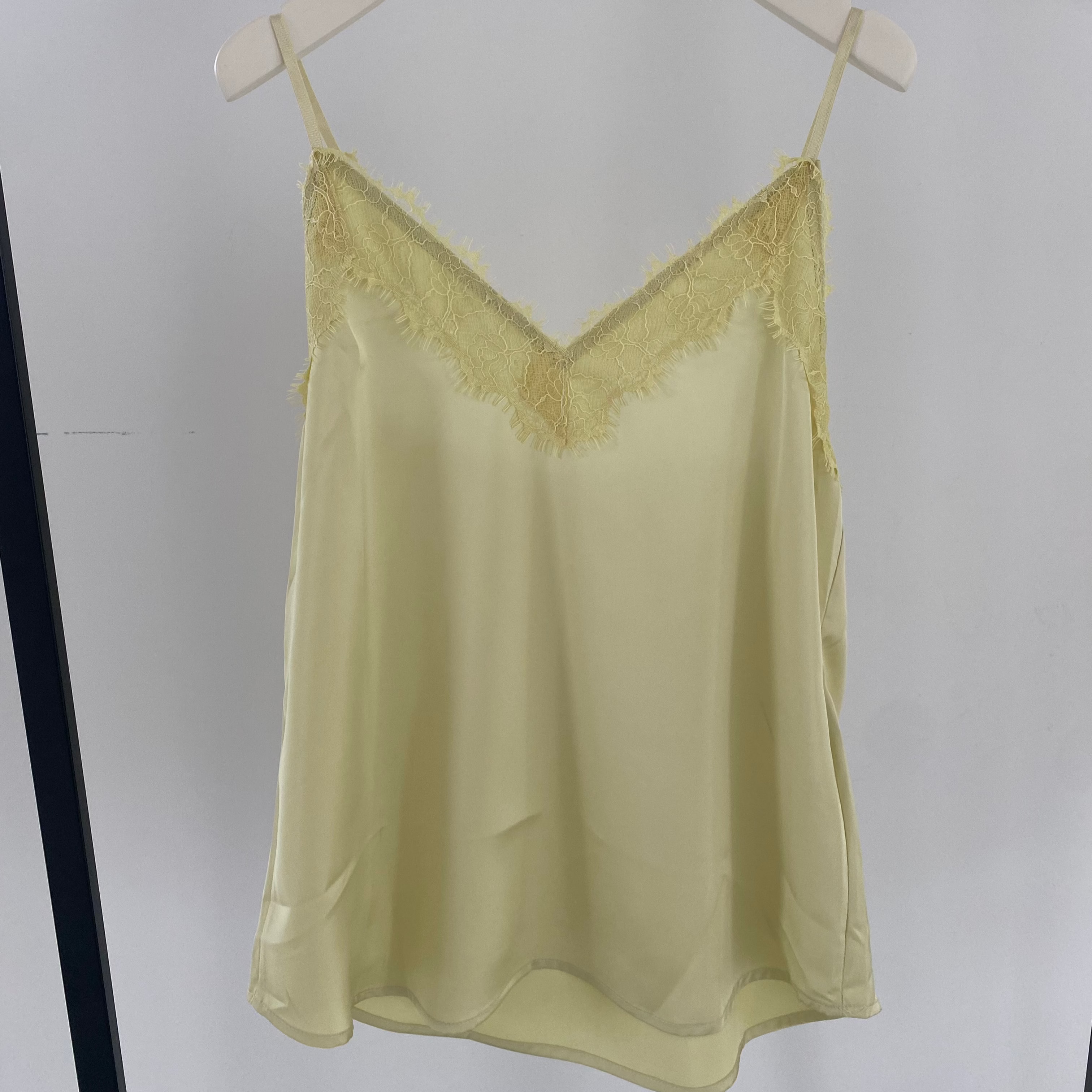 Spaghetti Top mit Spitze