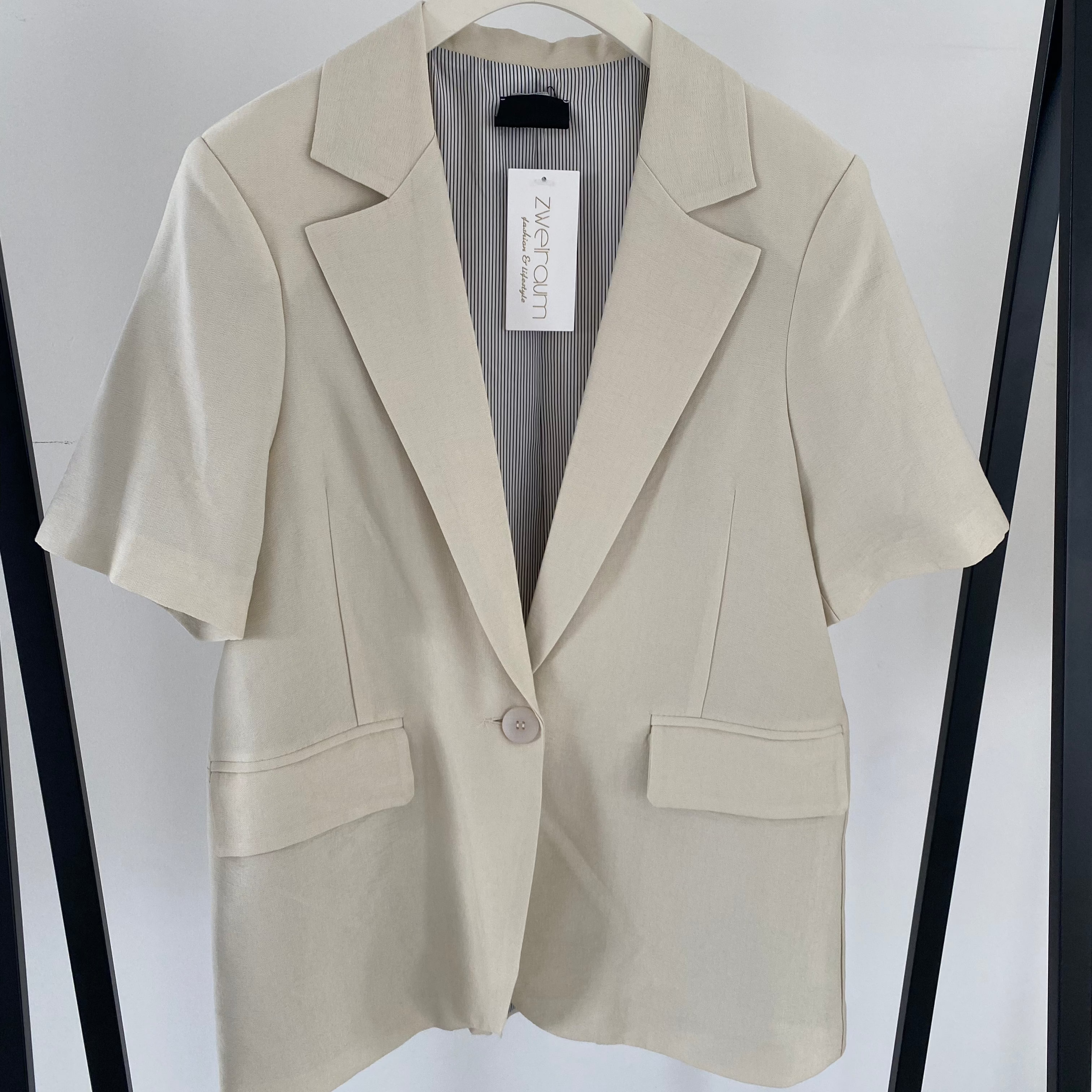 Long Blazer Kurzarm