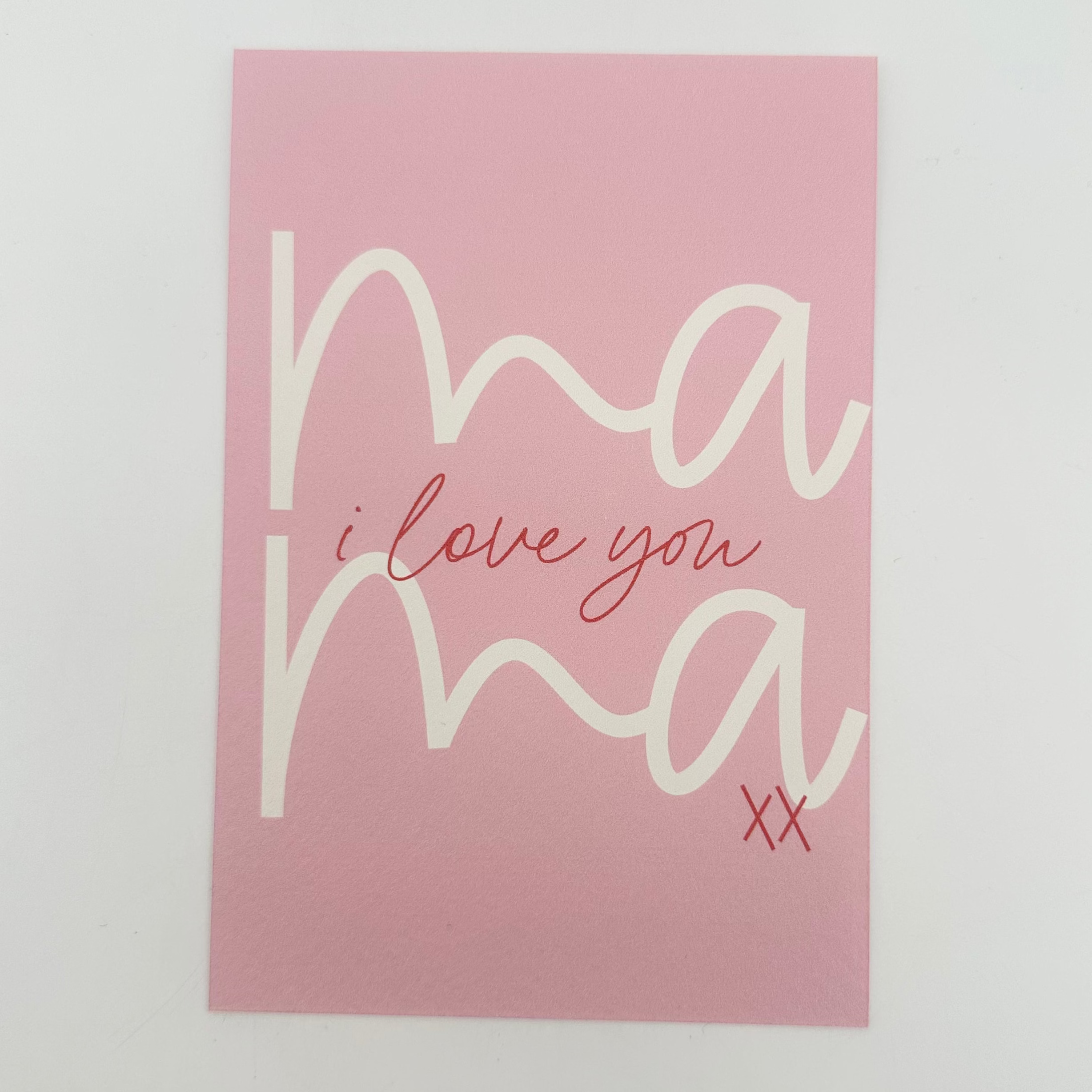 Postkarte Mama XX