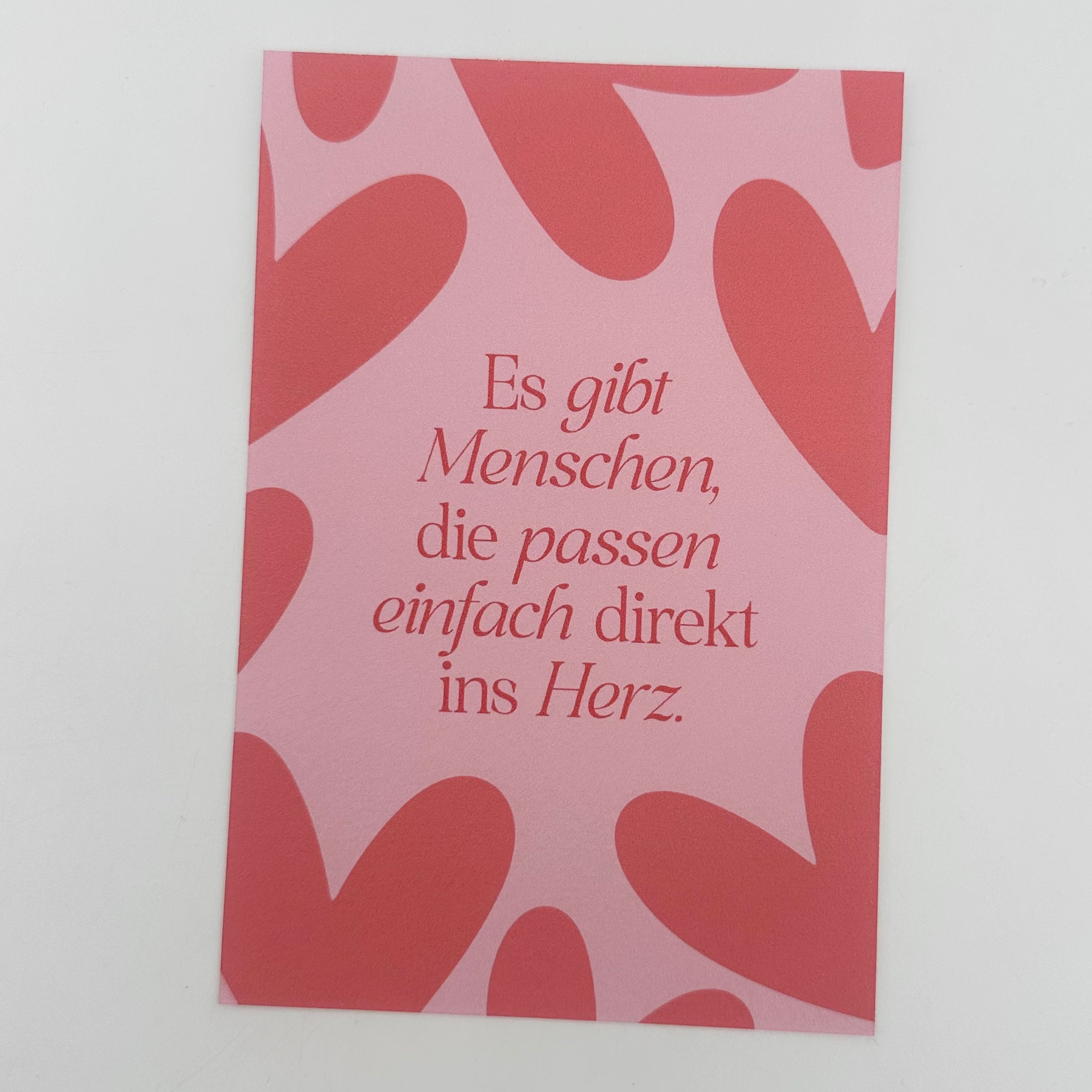 Postkarte direkt ins Herz