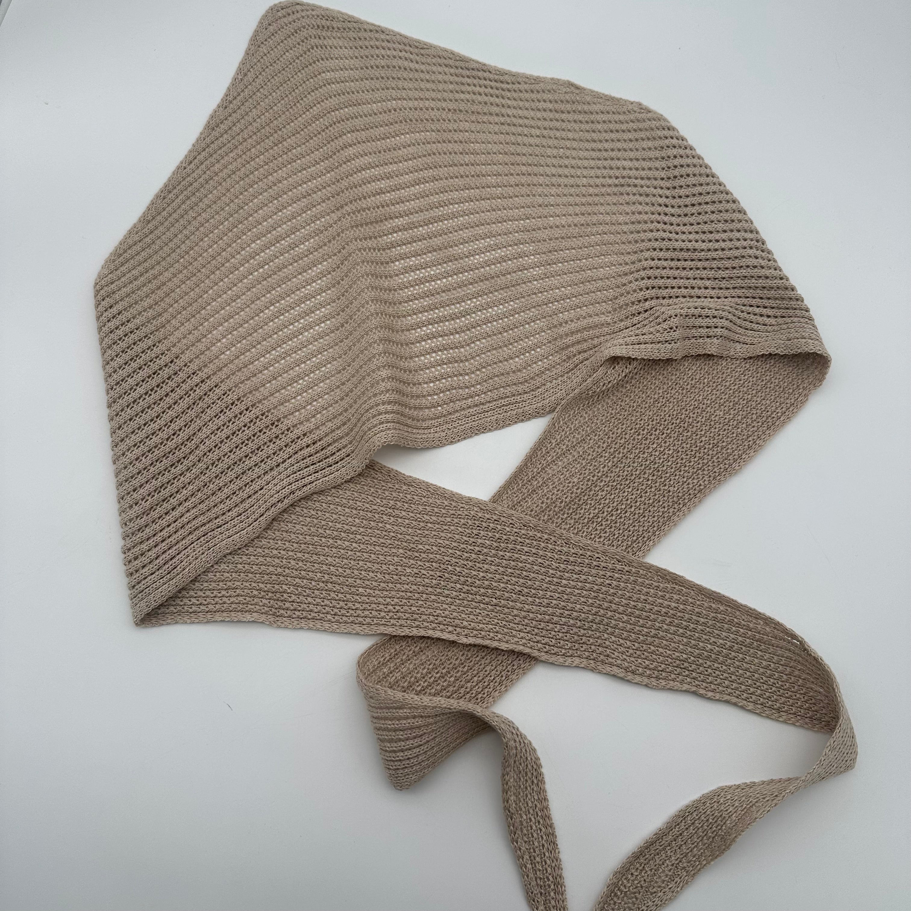 Triangle Tuch Loose Knit