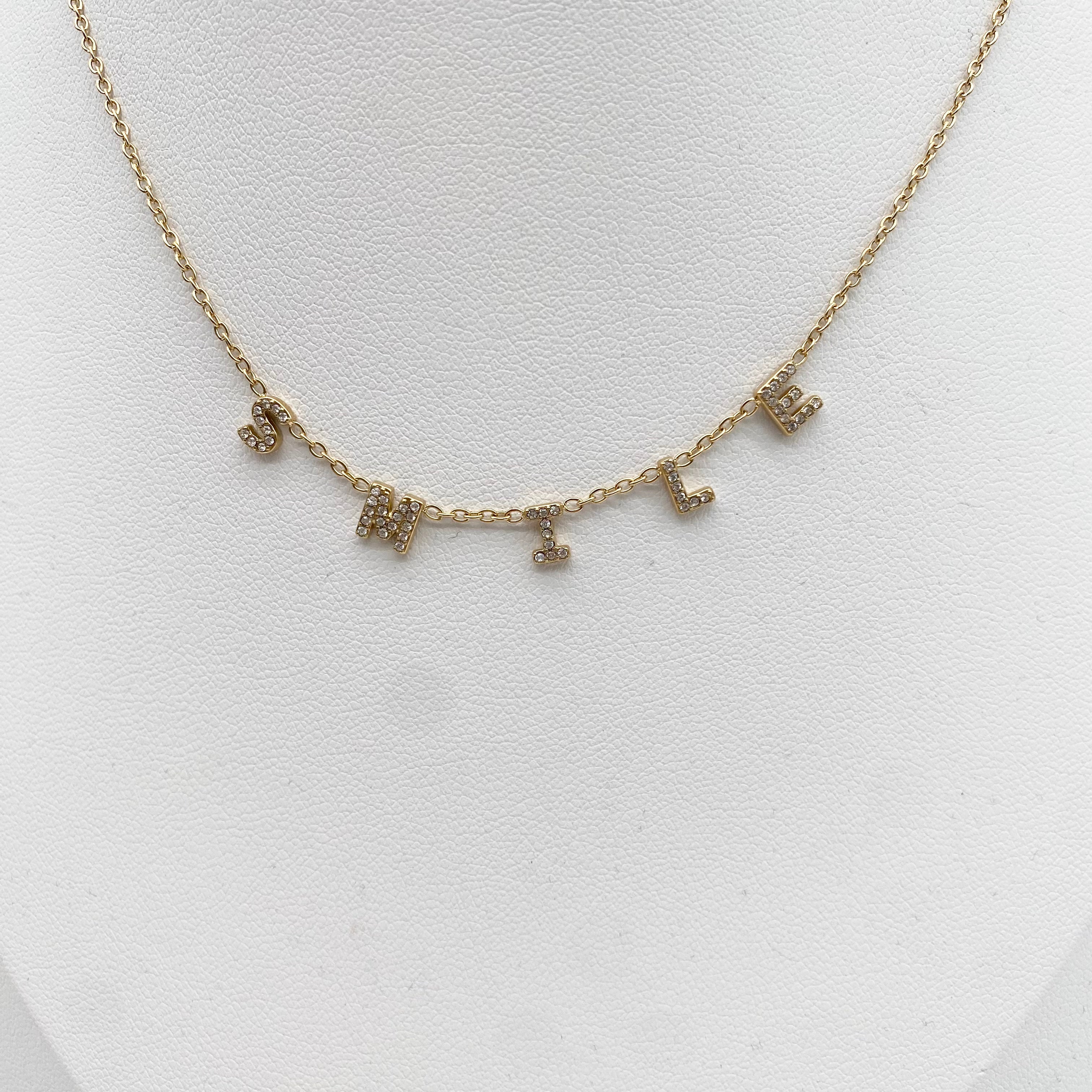Kette Sparkling Letters