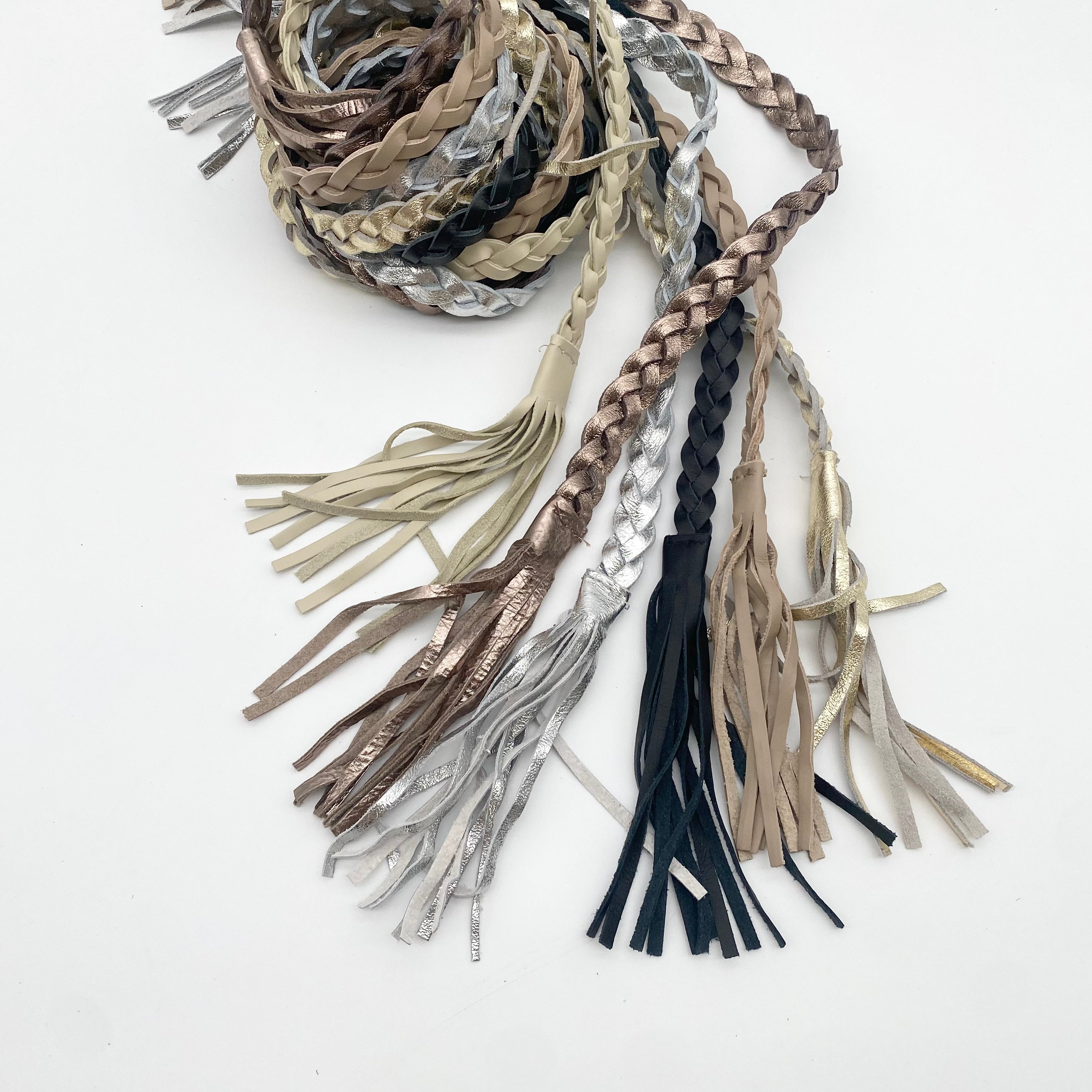 Gürtel Braid mit Fransen