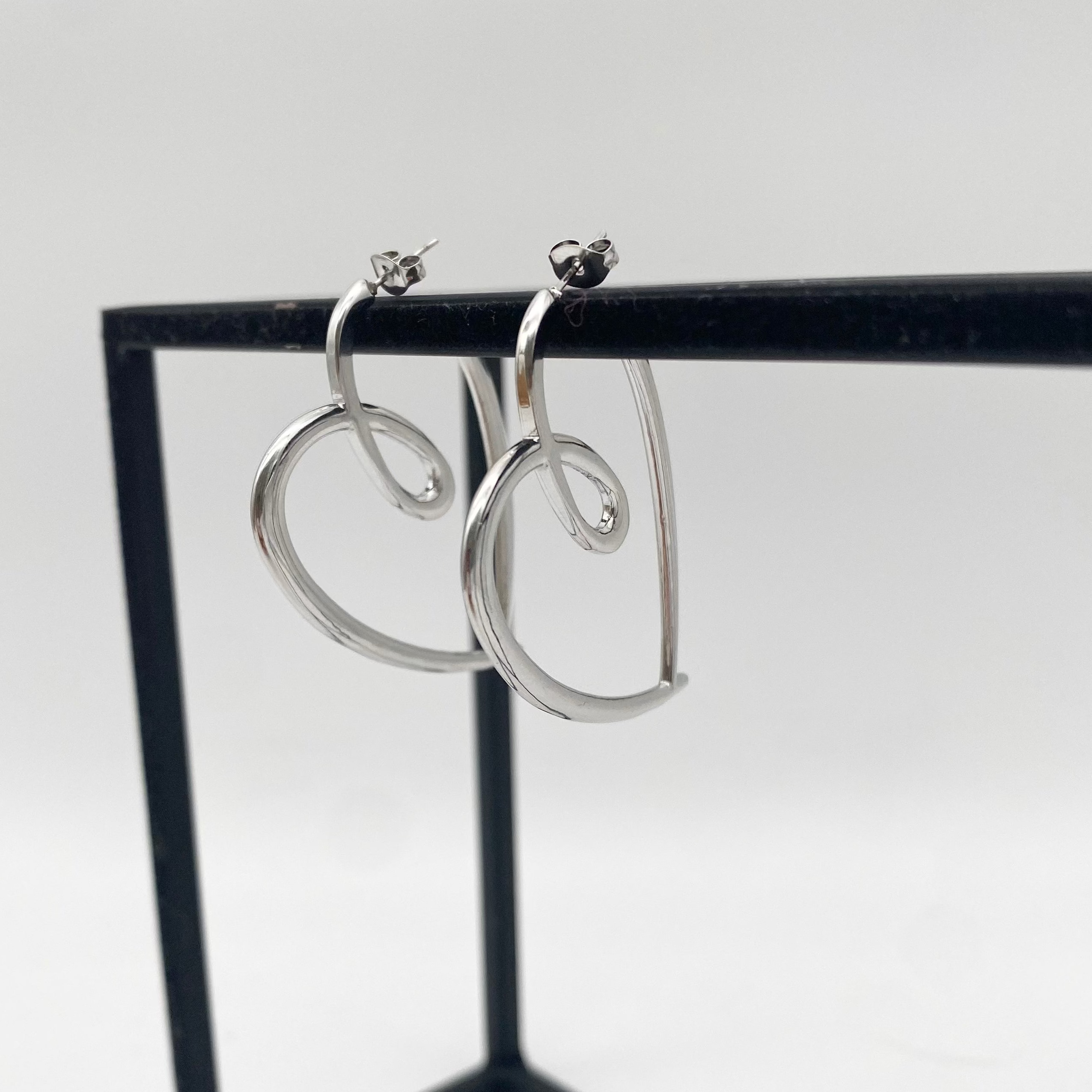 Ohrringe Statement Heart