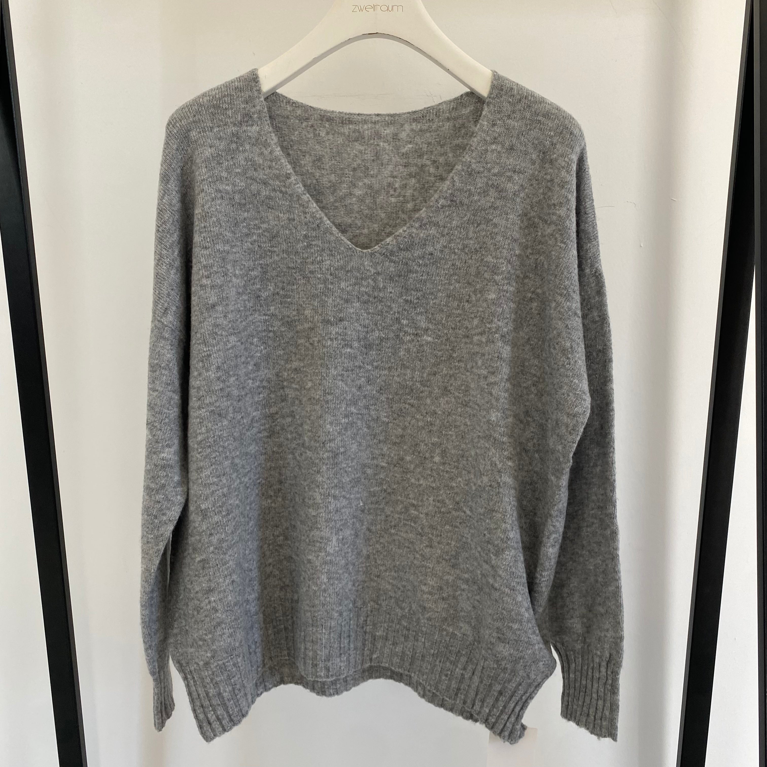 Midi Pulli V-Neck