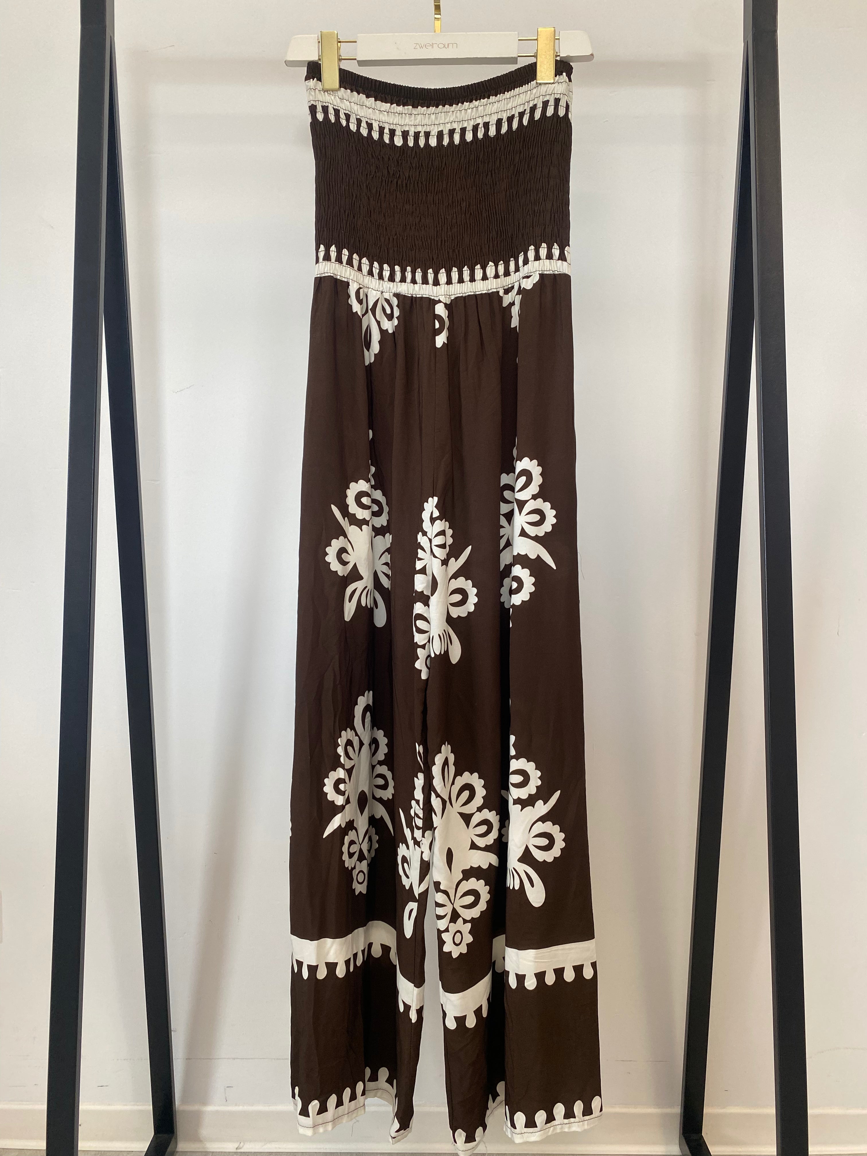 Wide Leg Bandeau Jumpsuti