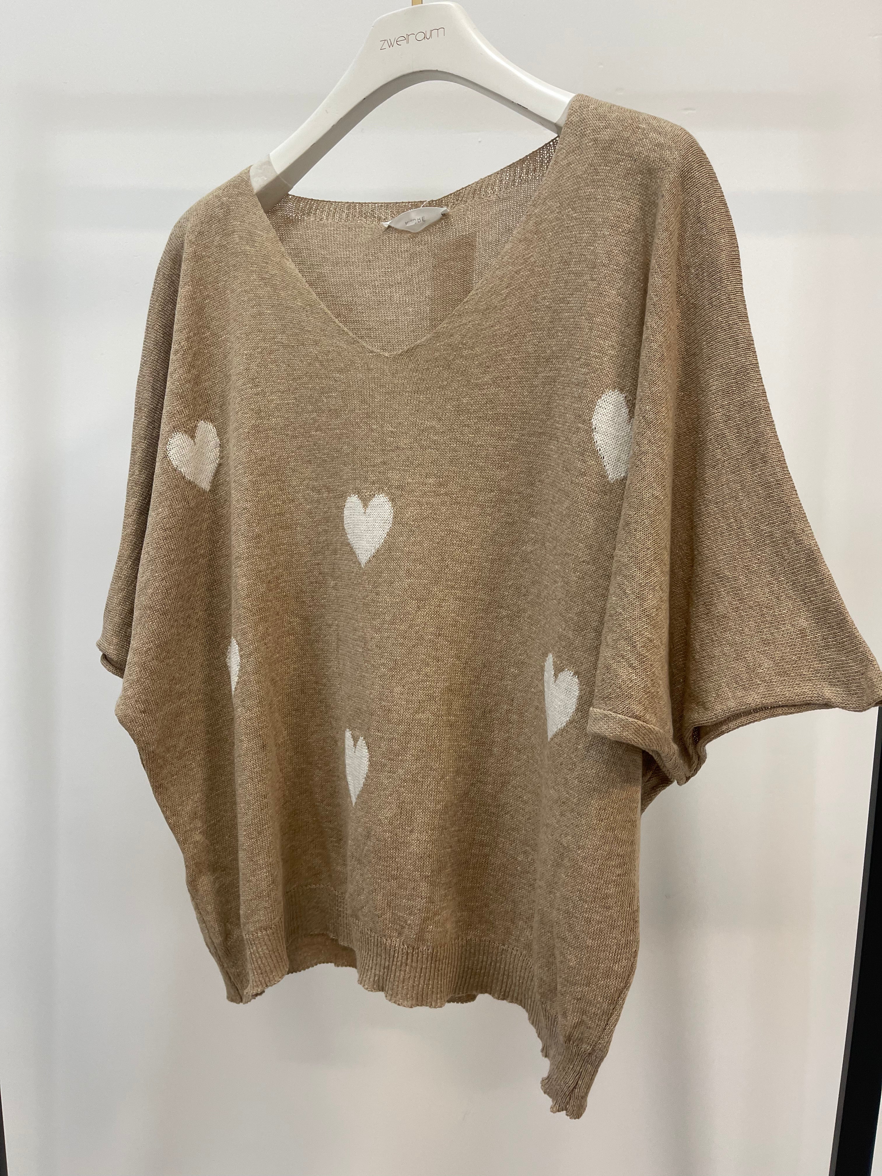 Knit Shirt Hearts