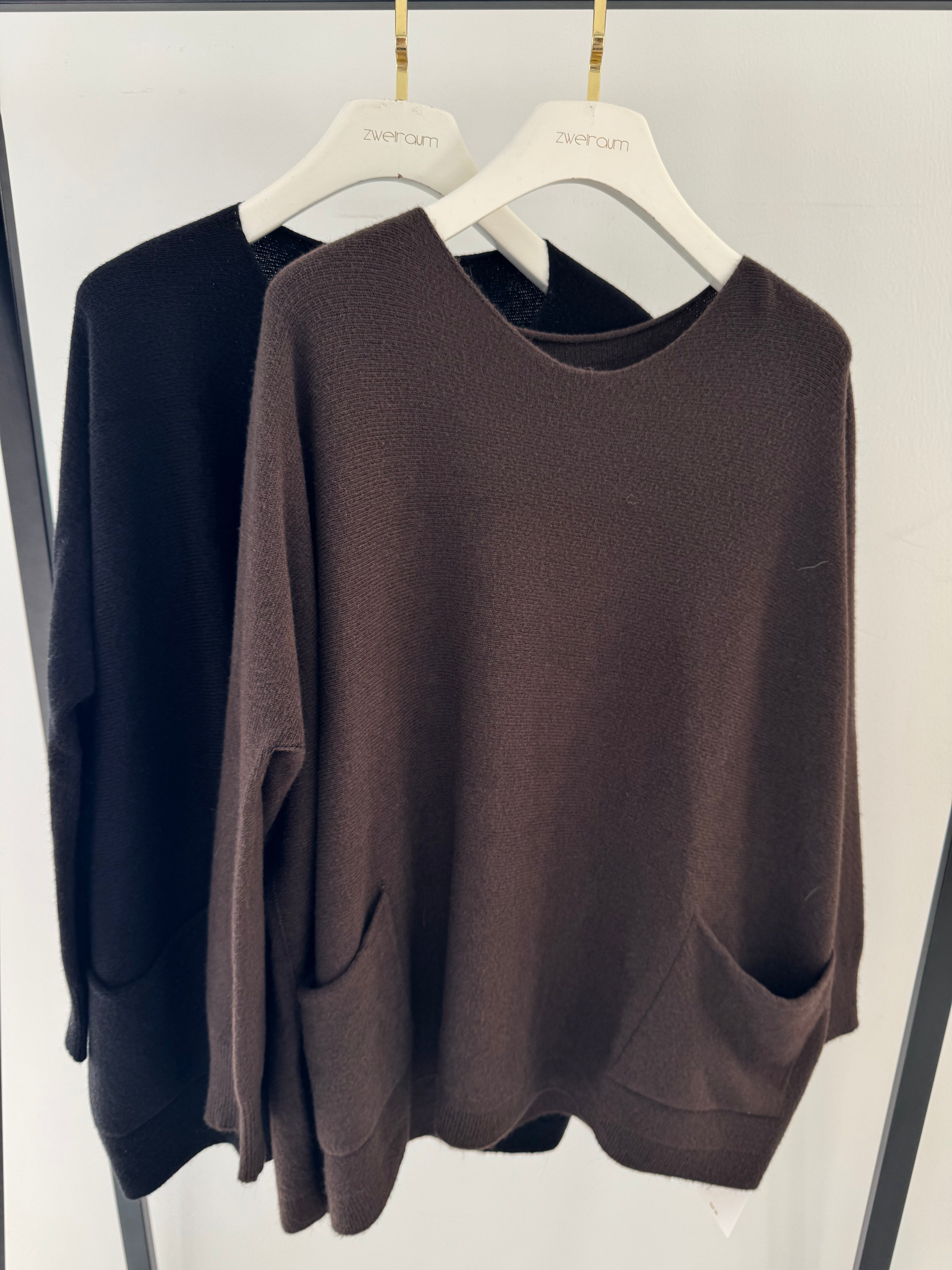 Knit Pulli Oversize Capsule mit Taschen