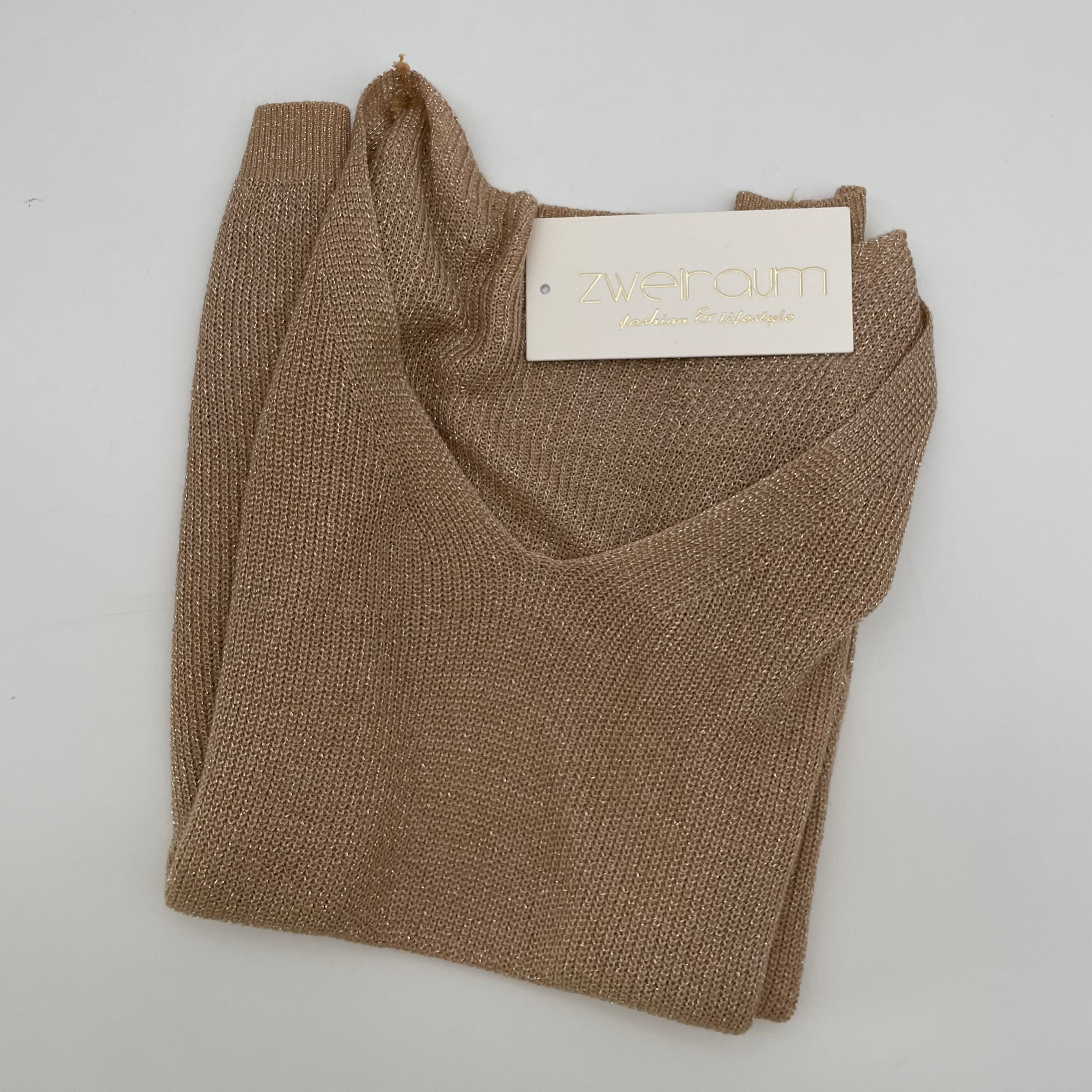 Fine Knit Glitter Top