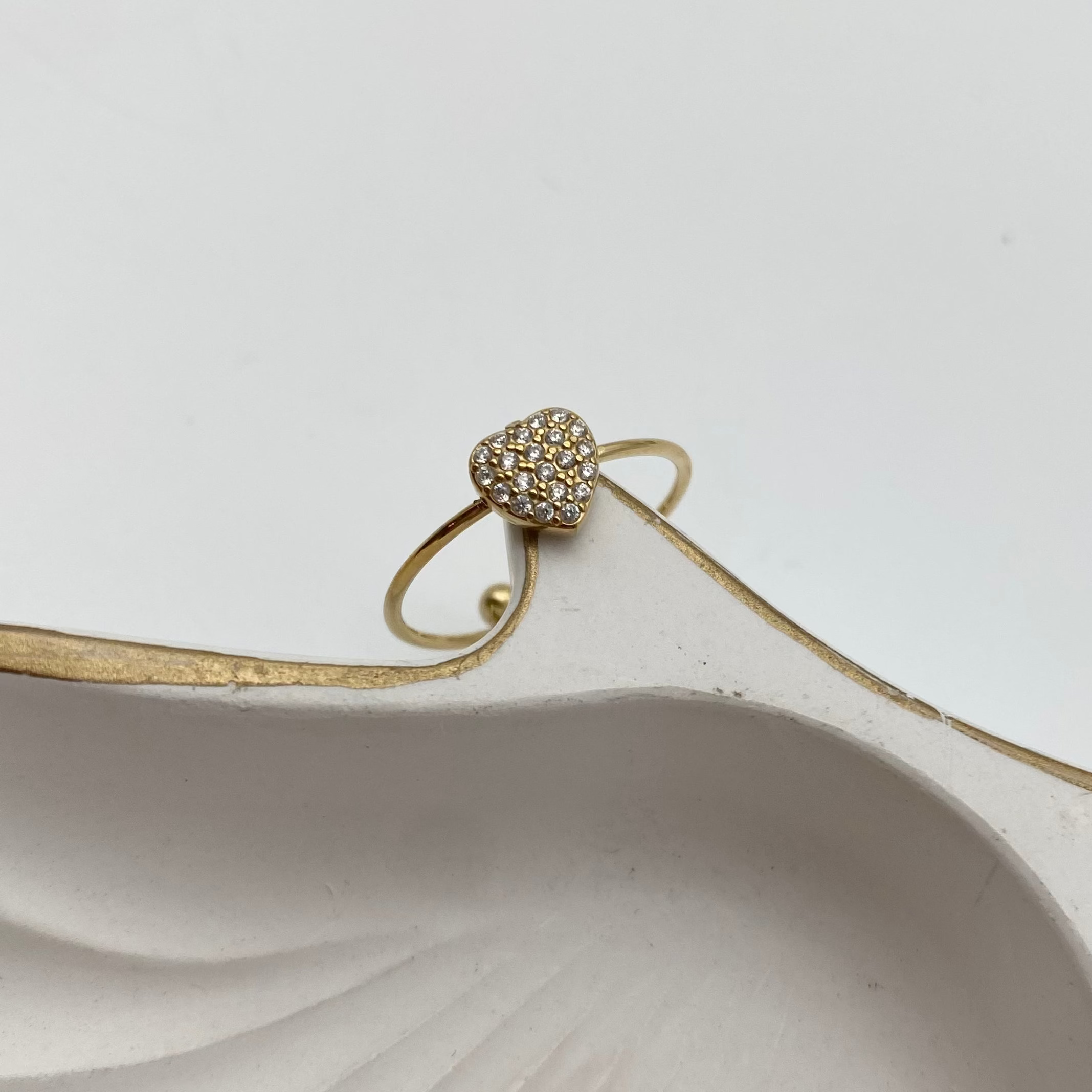 Ring Sparkling Heart