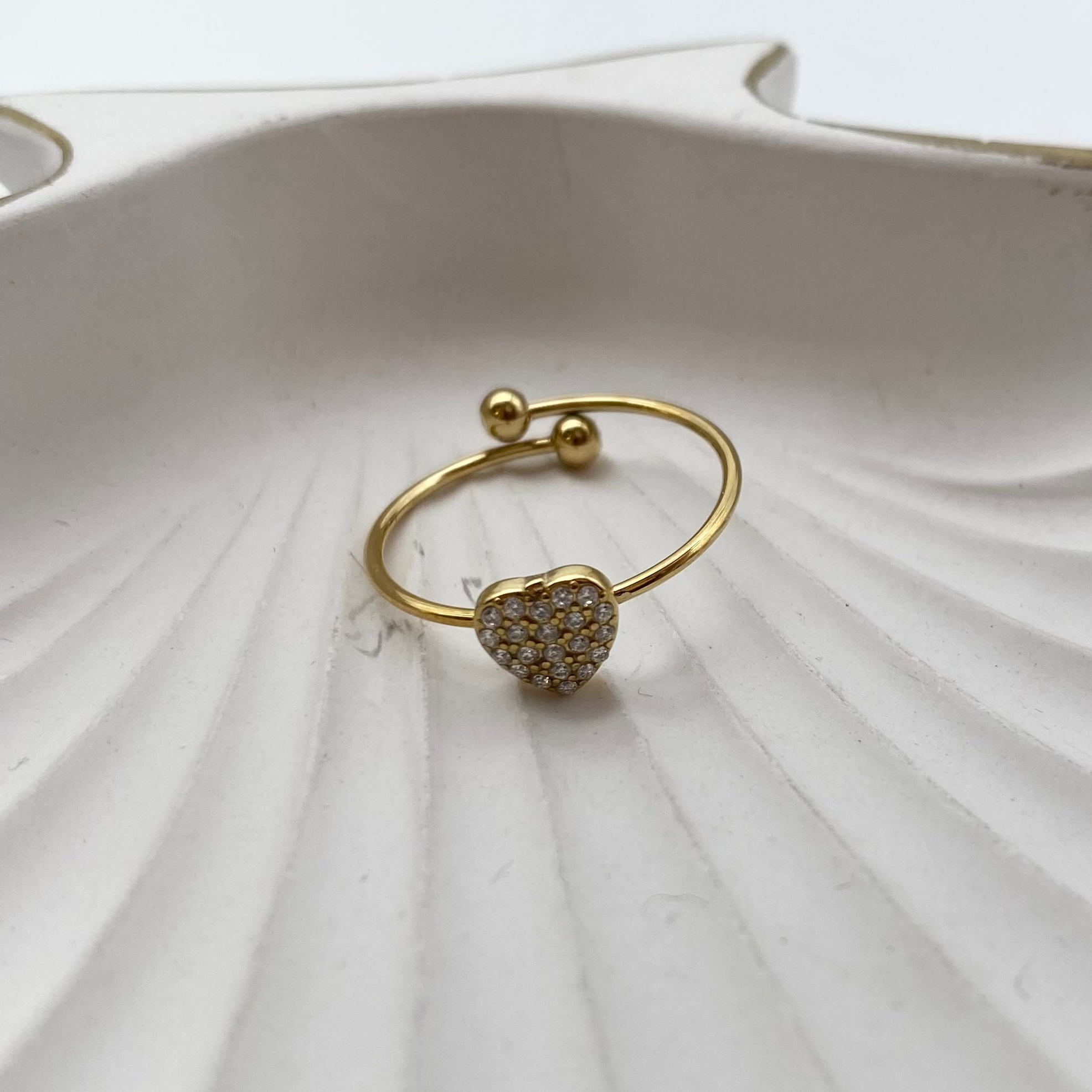 Ring Sparkling Heart