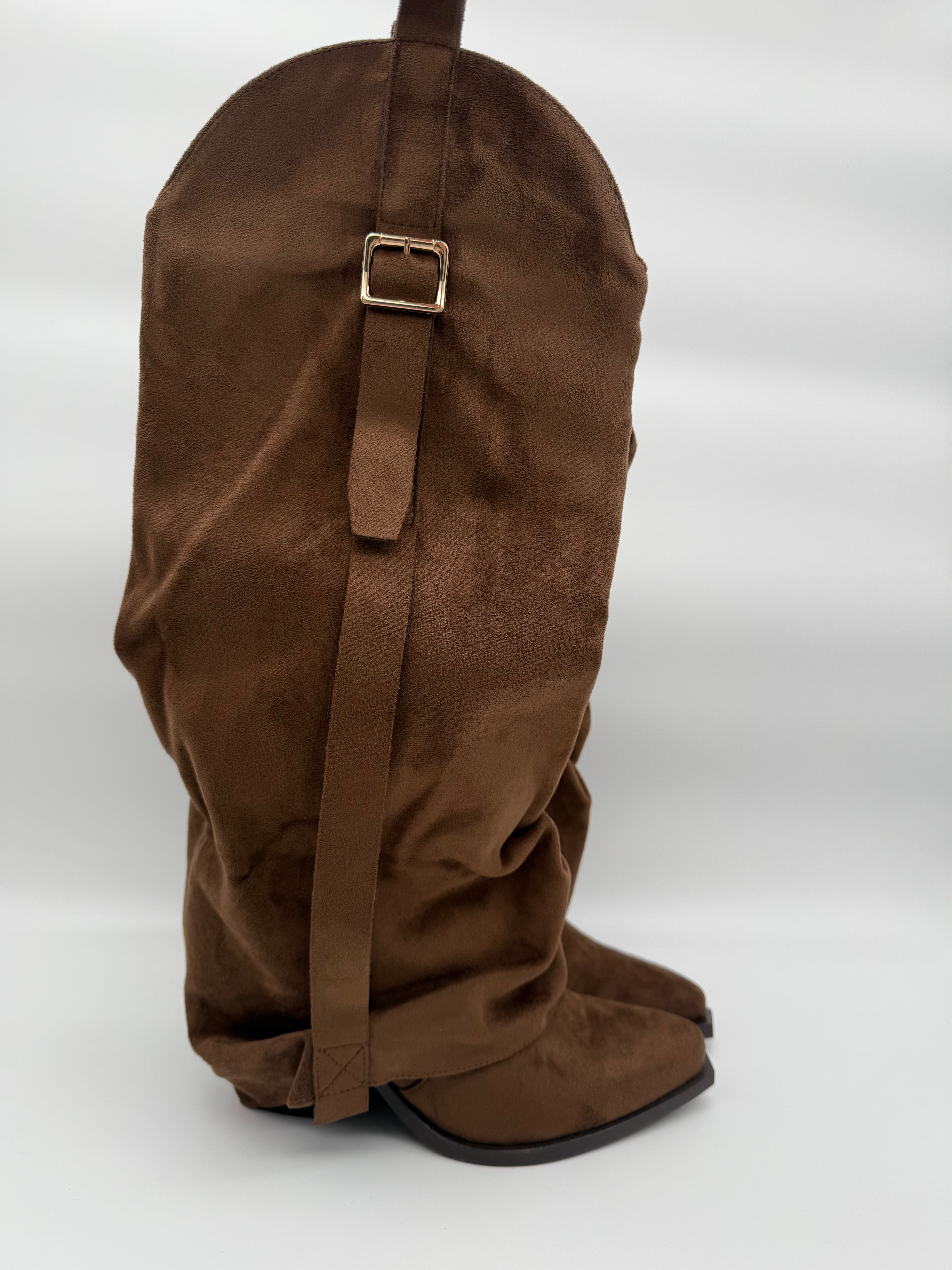 Cowboy Boots mit Schnalle