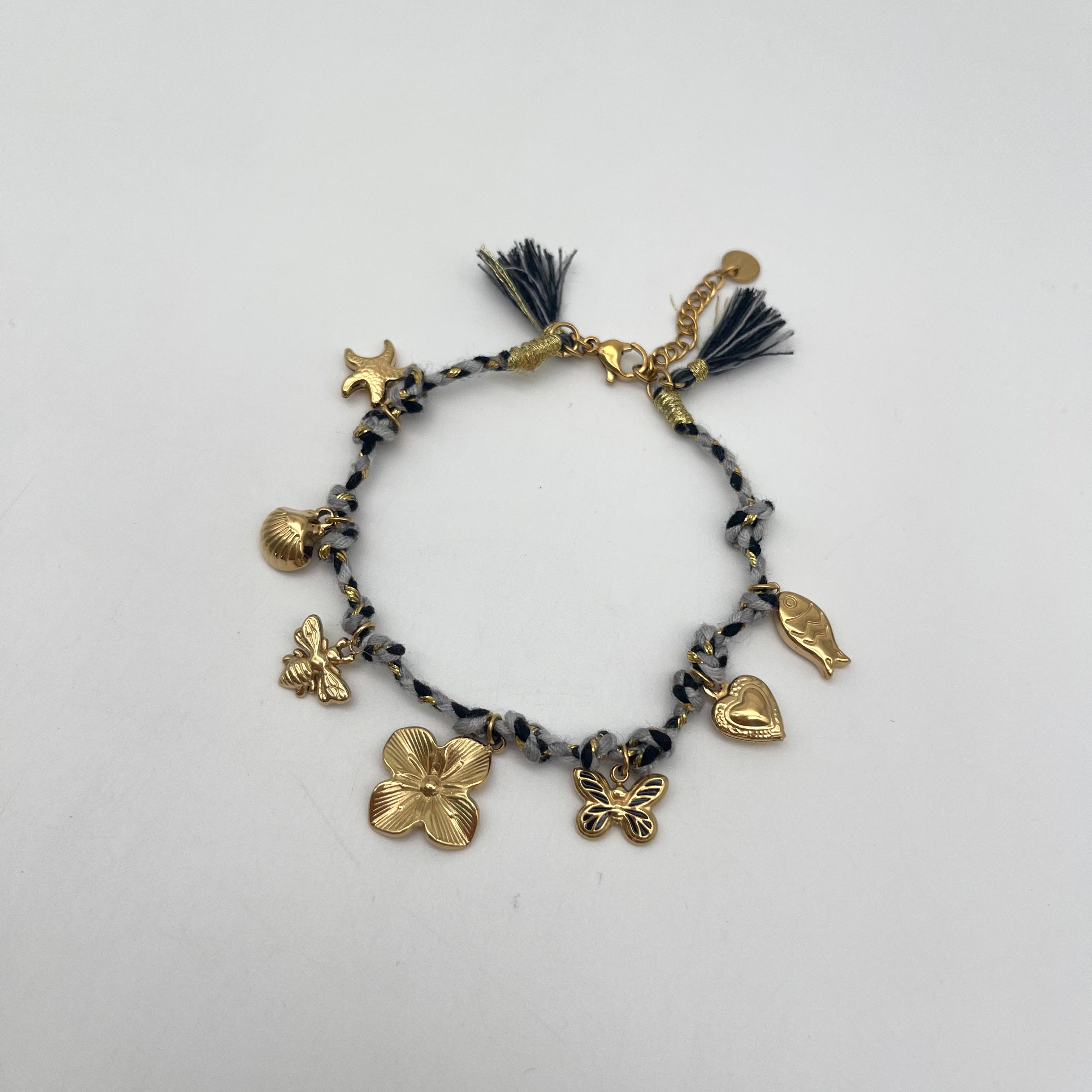 Armband Golden Charms