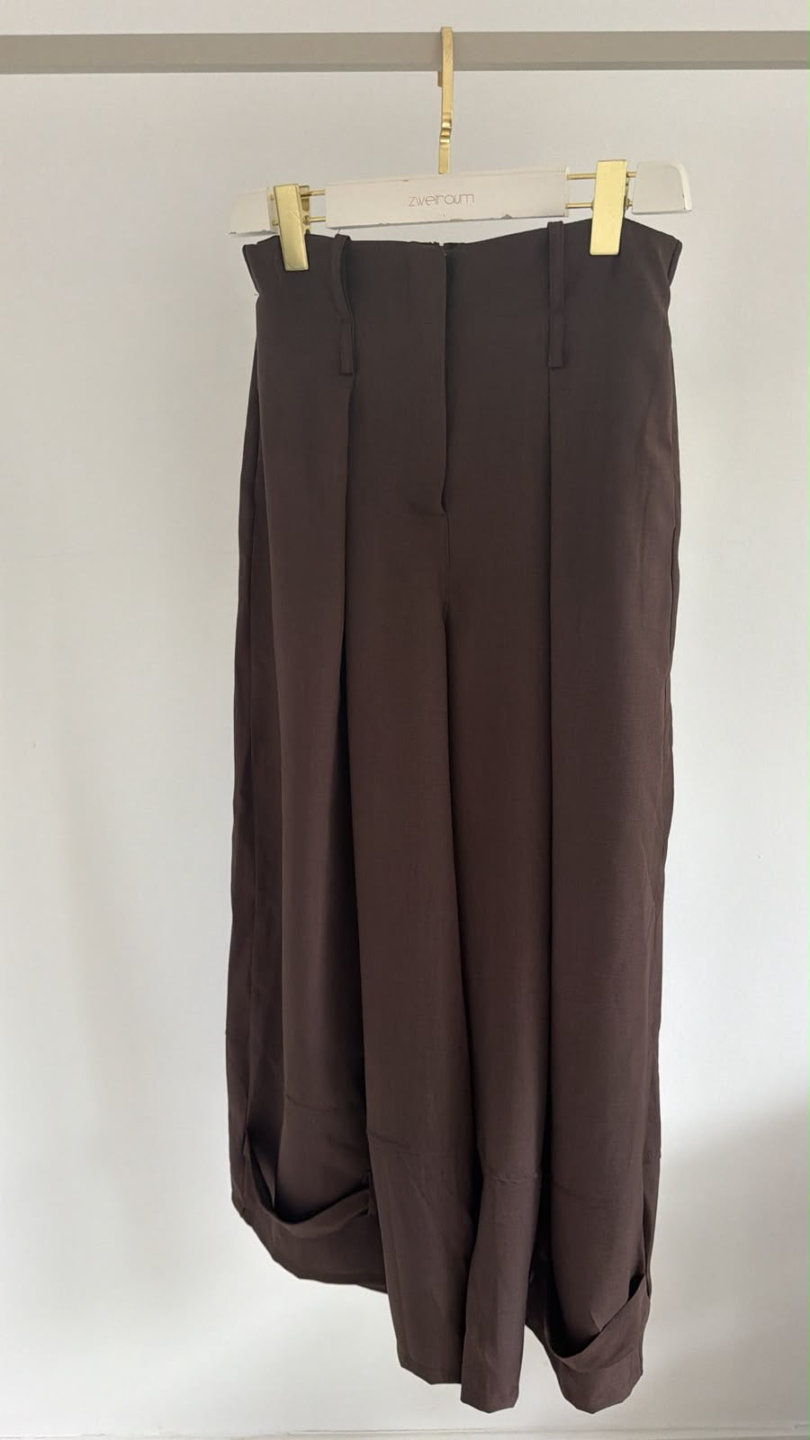 Loose Anzugs Hose Statement Saum